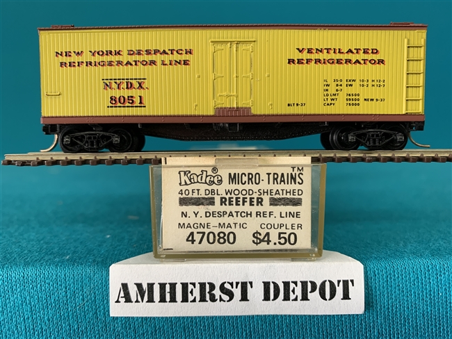 47080  Micro Trains New York Despatch Ref Line Reefer NY