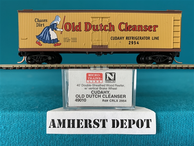 49010 Micro Train Cudahy Old Dutch Cleanser  #2954 Wood Reefer Car