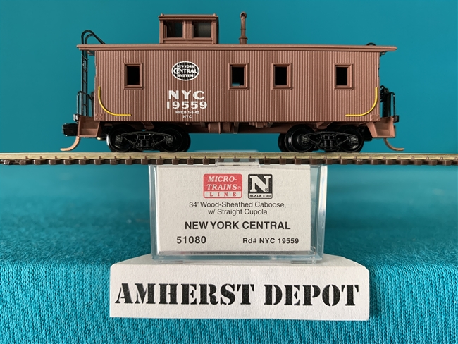 51080 Micro Trains New York Central Caboose NYC