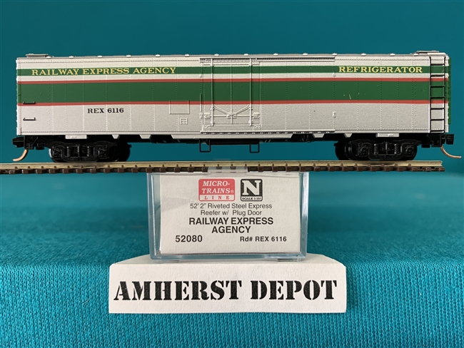 52080 Micro Trains Railway Express Agency Reefer REA