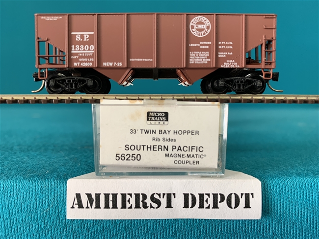 56250 Micro Trains Southern Pacific #13300 Hopper SP