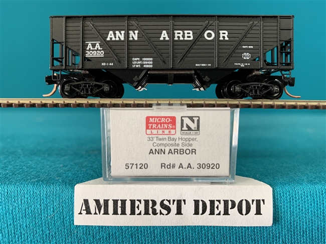 57120 Micro Trains Ann Arbor Hopper Car