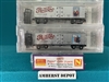 58572 Micro Trains Pepsi Cola 2 Car Set Wood Ice Reefer Car