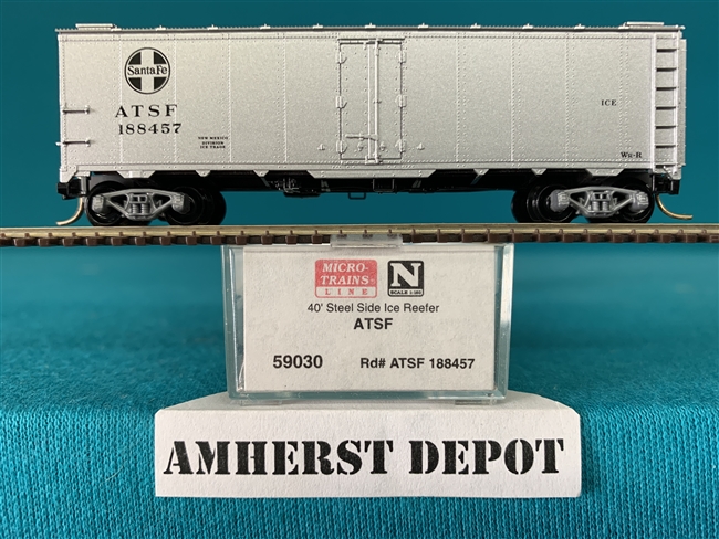 59030 Micro-Trains Santa Fe M.O.W. Ice Reefer Car ATSF