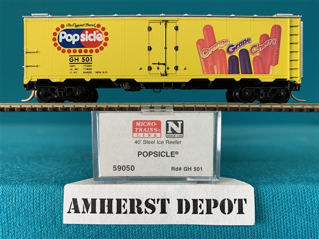 59050 Micro-Trains Popsicle Ice Reefer Car