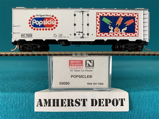 59080 Micro-Trains Popsicle Ice Reefer Car