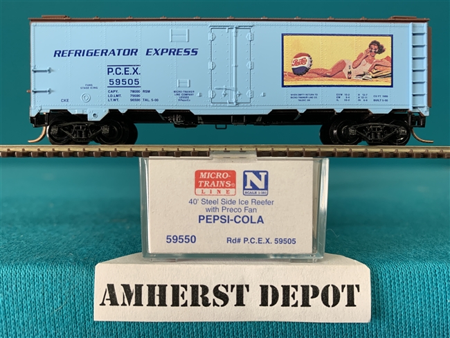 59550 Micro Train Pepsi-Cola Ice Reefer Car