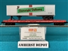 64082 Micro Trains Holiday Transportation Flat Car w/Trailer