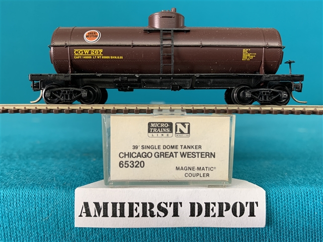 65310 Micro Trains Chicago Great Western Tank Car CGW