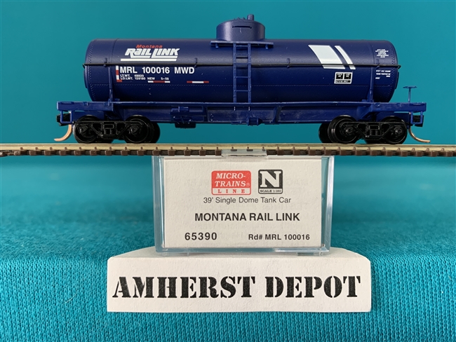 65390 Micro Trains Montana Rail Link Tank Car