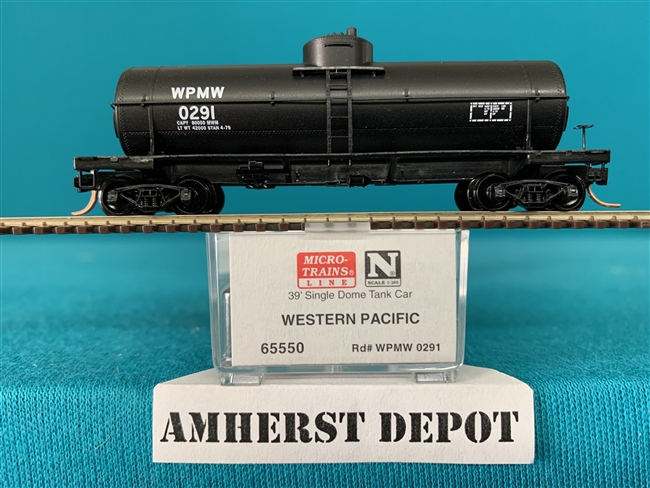 65550 Micro Trains Western Pacific Tank Car WP