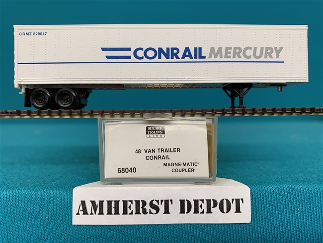 68040 Micro Trains Conrail 48' Trailer Car