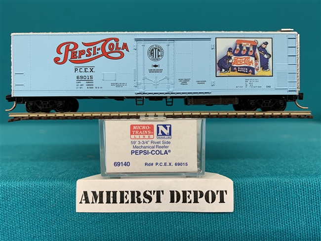 69140 Micro Trains Pepsi-Cola Reefer Car