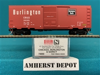 73050 Micro Trains Chicago, Burlington & Quincy Box Car CB & Q