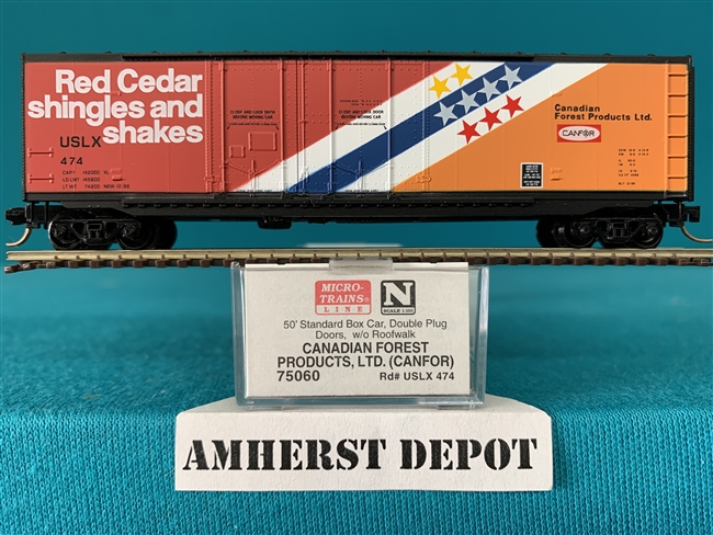 75060 Micro Trains Canadian Forest Products Box Car