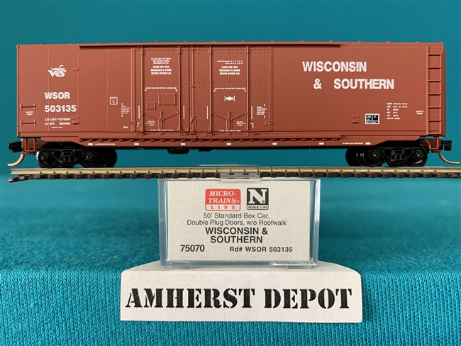 75070 Micro Trains Wisconsin & Southern Box Car