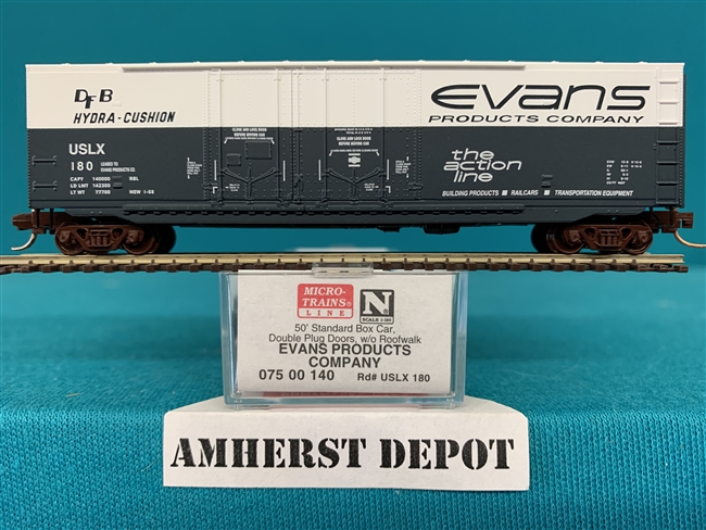 75 00 140 Micro Trains Evans Products Co. Box Car