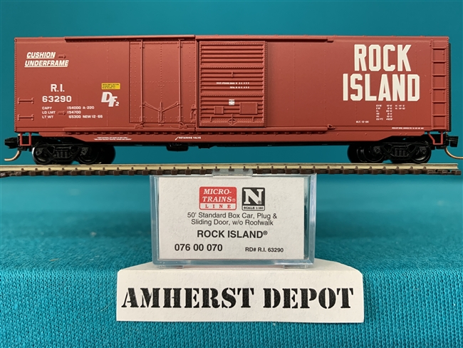 76 00 070 Micro Trains Rock Island Box Car RI