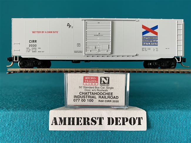 77 00 100 Micro Trains Chattahoochee Industrial RR Box Car