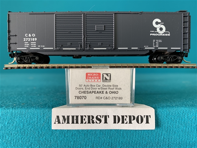 78070 Micro Trains Chesapeake & Ohio #272189 Box Car C & O