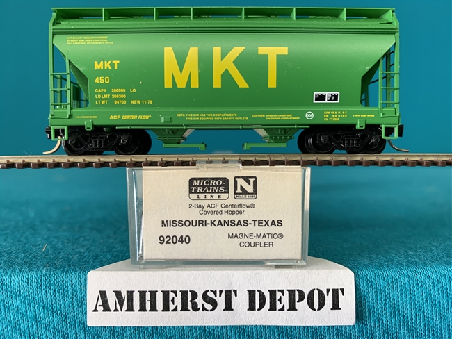 92040 Micro Train Missouri Kansas Texas Hopper Car MKT