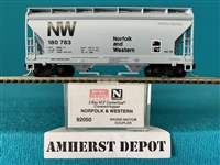 92050 Micro Train Norfolk & Western Hopper Car  N  & W