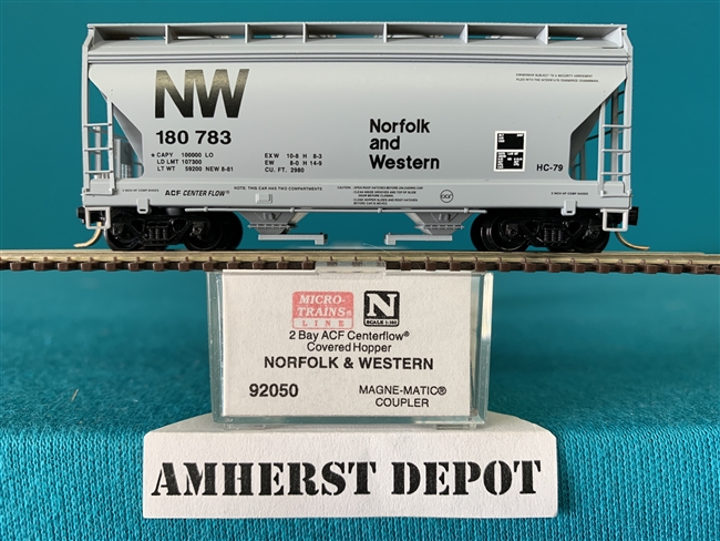 92050 Micro Train Norfolk & Western Hopper Car  N  & W