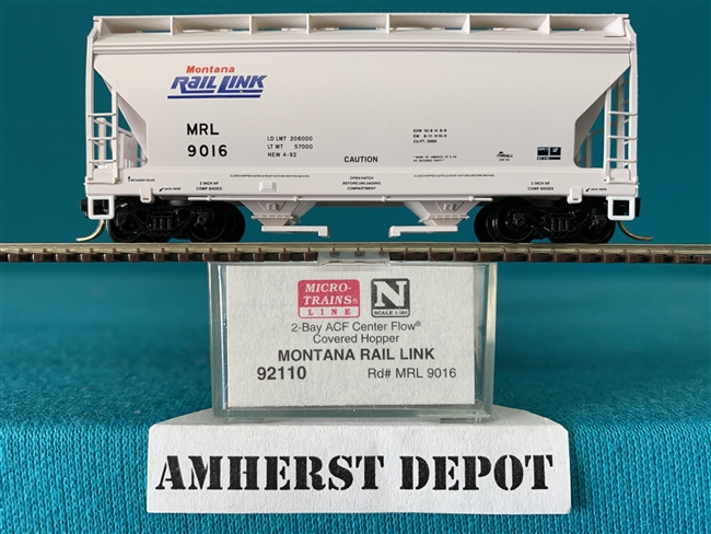 92110 Micro Train Montana Rail Link Hopper Car