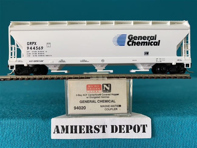 94020  Micro Train General Chemical Hopper Car