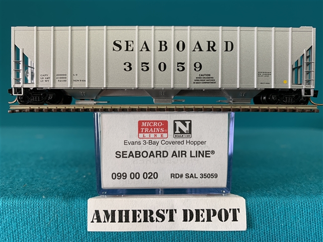 99 00 020 Micro Train Seaboard Air Line Covered Hopper SAL