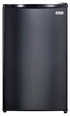 Magic Chef MCBR440B2 4.4 Cu Ft Compact Refrigerator Freezer
