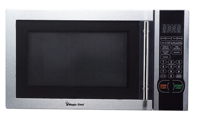 Magic Chef MCM1110ST Stainless Steel Microwave Oven 1.1 cu ft 1000 Watts