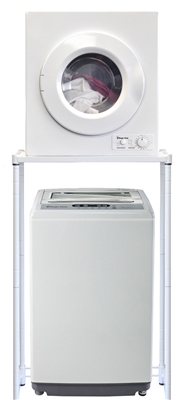 Magic Chef 1.6 Cu Ft Compact Portable Washer Dryer Combo Set 120 Volt