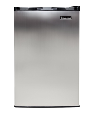 Magic Chef MCUF3S2 3.0 cu ft Upright All Freezer Stainless Steel