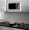 Summit OTR24 Built In Microwave Oven 900 Cooking Watts Stainless Steel