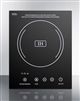 Summit SINC1110 Smoothtop Electric 12" Induction Cooktop 120 Volt Black