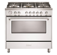 Verona Designer Series VDFSGG365W 36" All Gas Range Oven White