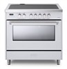 Designer Series VDFSIE365W 36 Inch 5 cu.ft Induction Range Oven Freestanding, 5 Elements Smoothtop Cooktop, Convection White