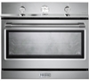 Verona Designer Series VEBIG30NSS 30 Inch Built-In Single Gas Wall Oven with 3.5 cu ft Capacity Convection Infrared Broiler Stainless Steel