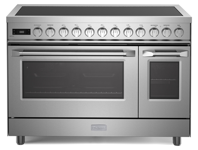 Verona VUFSIE487FDSS 48-inch Ultima Collection Induction Range Oven Convection 6.5 cu. ft. Total Capacity, 7 elements, Stainless Steel