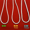 D30 Cordloop for shades. Natural Color. Apprx 2.7mm thick, 41900