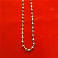 Metal Bead Chain Loop, size #10. Nickel. For Roman Shade, Roller Screen. BCL23, BCL24, BCL25