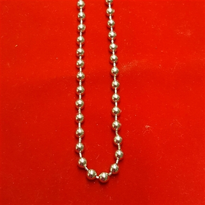 Metal Bead Chain Loop, size #10. Nickel. For Roman Shade, Roller Screen. BCL23, BCL24, BCL25