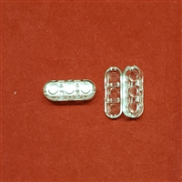 2 pc-Clear Connector to join plastic bead chain together to form a loop. RCPC
