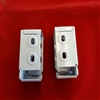 2" Installation Brackets. Low Profile. Pack of 2. White. 5003046110