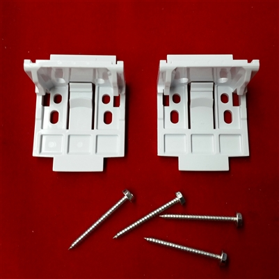 DISCONTINUED. KIT.  Replace with 5352. Vignette Installation Brackets. Plastic. Pack of 2