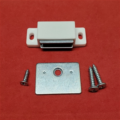 Magnet Catch & Plate Assembly Kit for Shutter. Rectangle Shape. M10