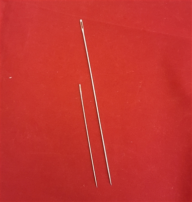 SET of 2 Needles. 3" long & 6" long