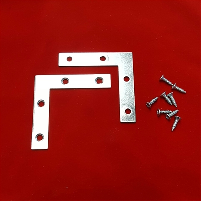 KIT. L Brackets & screws to reinforce loose shutter corners. KIT4536