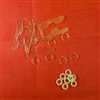 KIT: 10 C-shaped Hinge Shim, and 10 Slim Shim Washer to tension Shutter. KIT4585